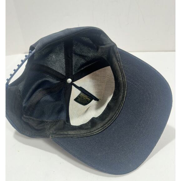 Vintage US Navy Blue Hat Cap North Star Snapback - Picture 4 of 6